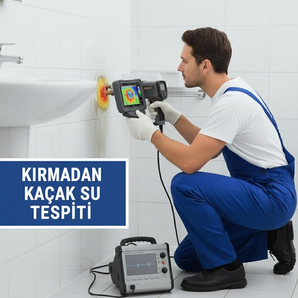 Kırmadan Kaçak Su Tespiti
